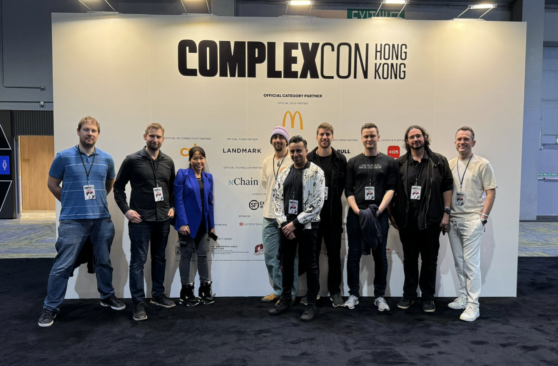 The team at ComplexCon Hong Kong